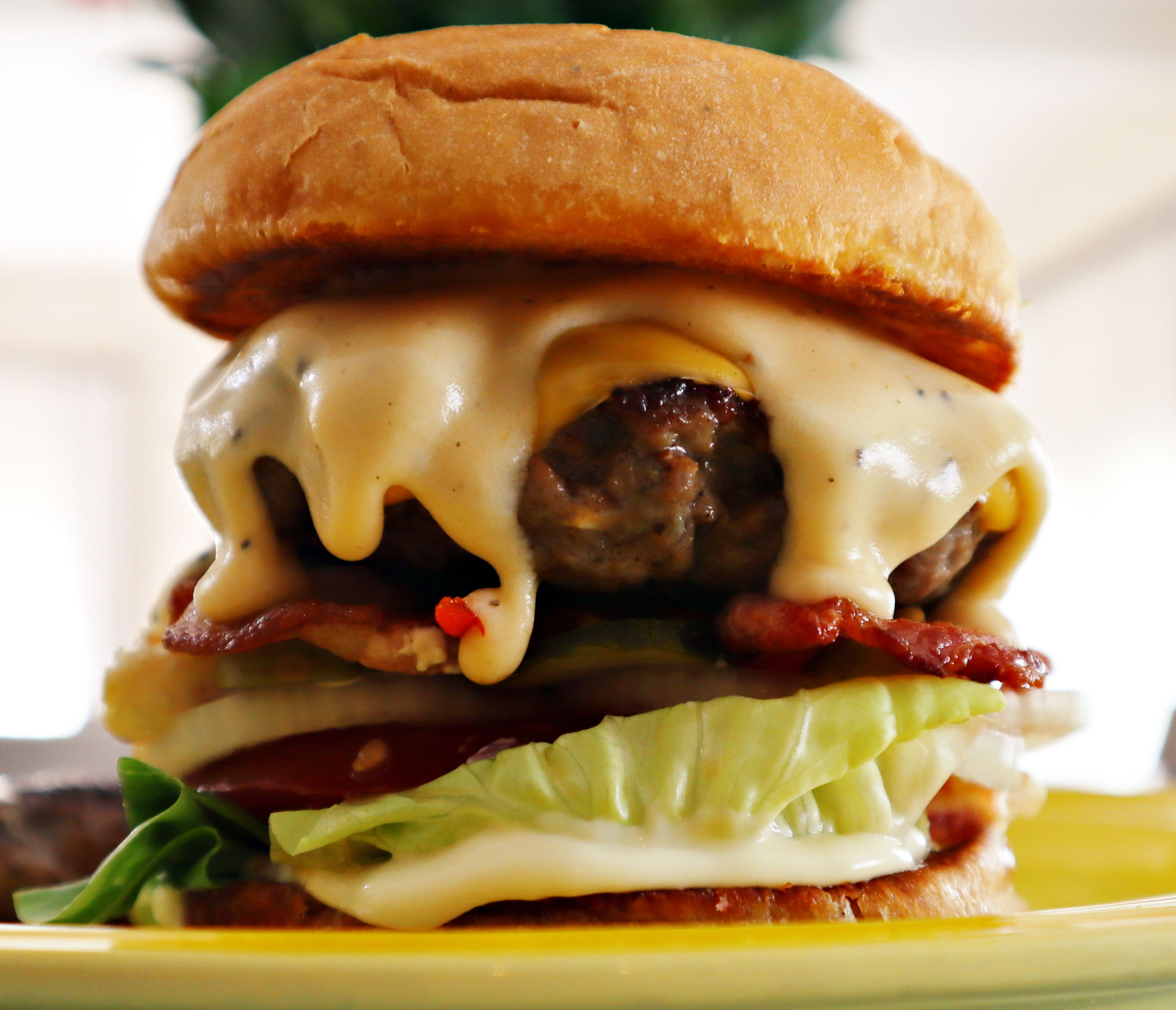 Saucy burger hero